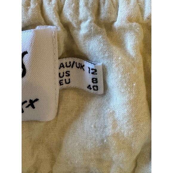 Princes Polly Dress Women 8 Yellow Floral Freya‎ Mini Sheath Boho Cottagecore - Picture 11 of 14